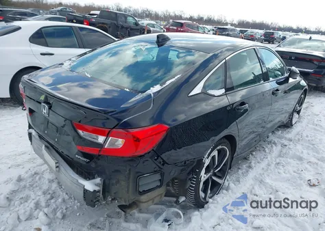 2018 Honda Accord Sport z USA, uszkodzony, nr VIN 1HGCV1F34JA265538